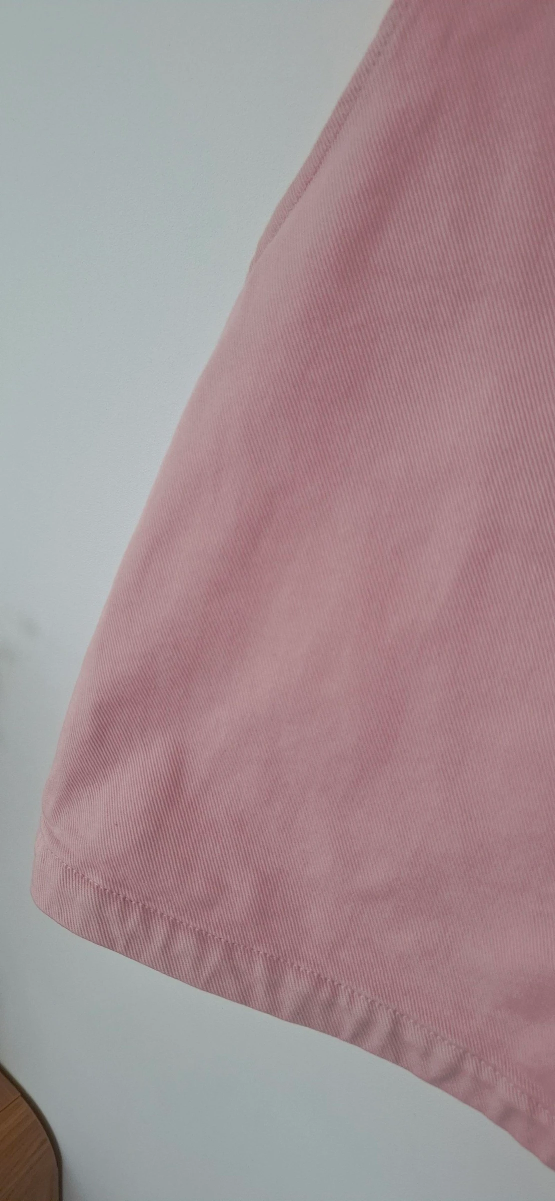 🌸 Blusa em jeans rosa pó Monoprix – lindo costas nuas – nova nunca usada ✨ – photo 5